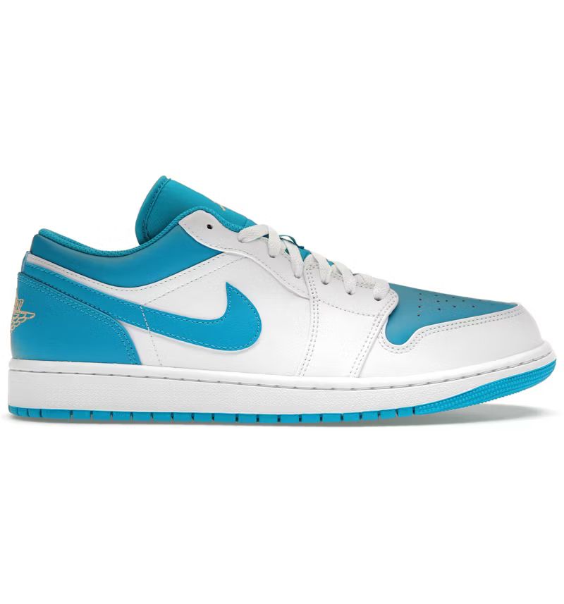 Air Jordan 1 Low Turquoise White