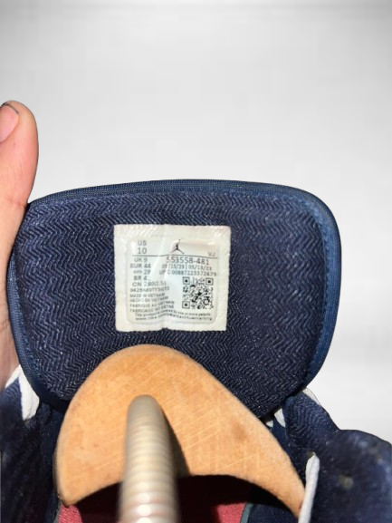 NIKE AIR JORDAN 1  OBSIDIAN EMBER GLOW